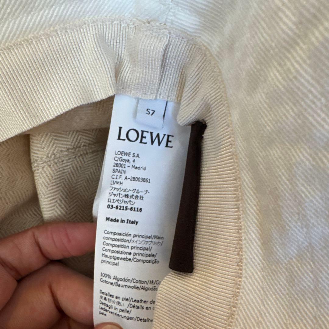 新品タグ付き 最安値 LOEWE バケットハット フィッシャーマンハット