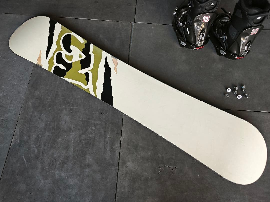 K2・BURTON スノーボード3点セット