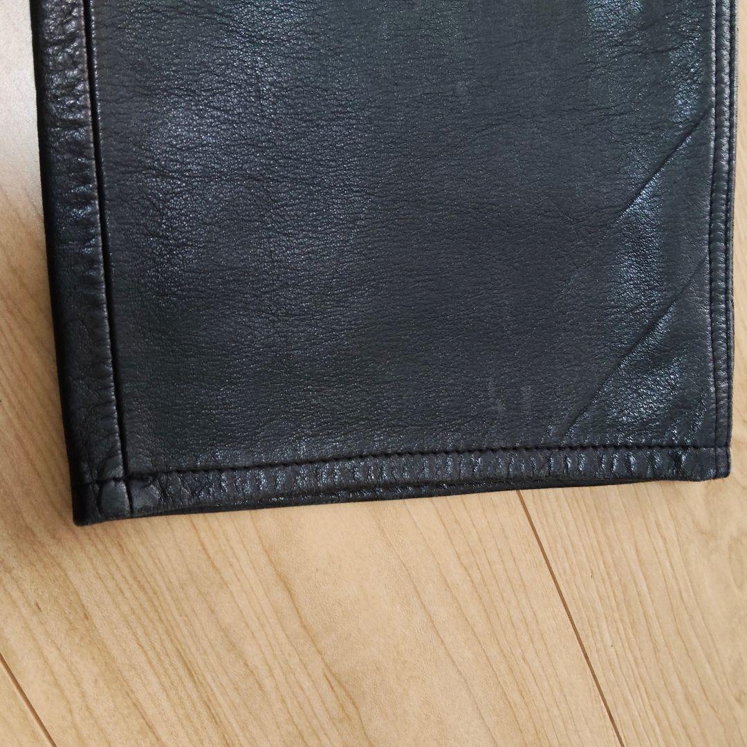 GAP レザー希少ストレートフィット パンツ W29 L32