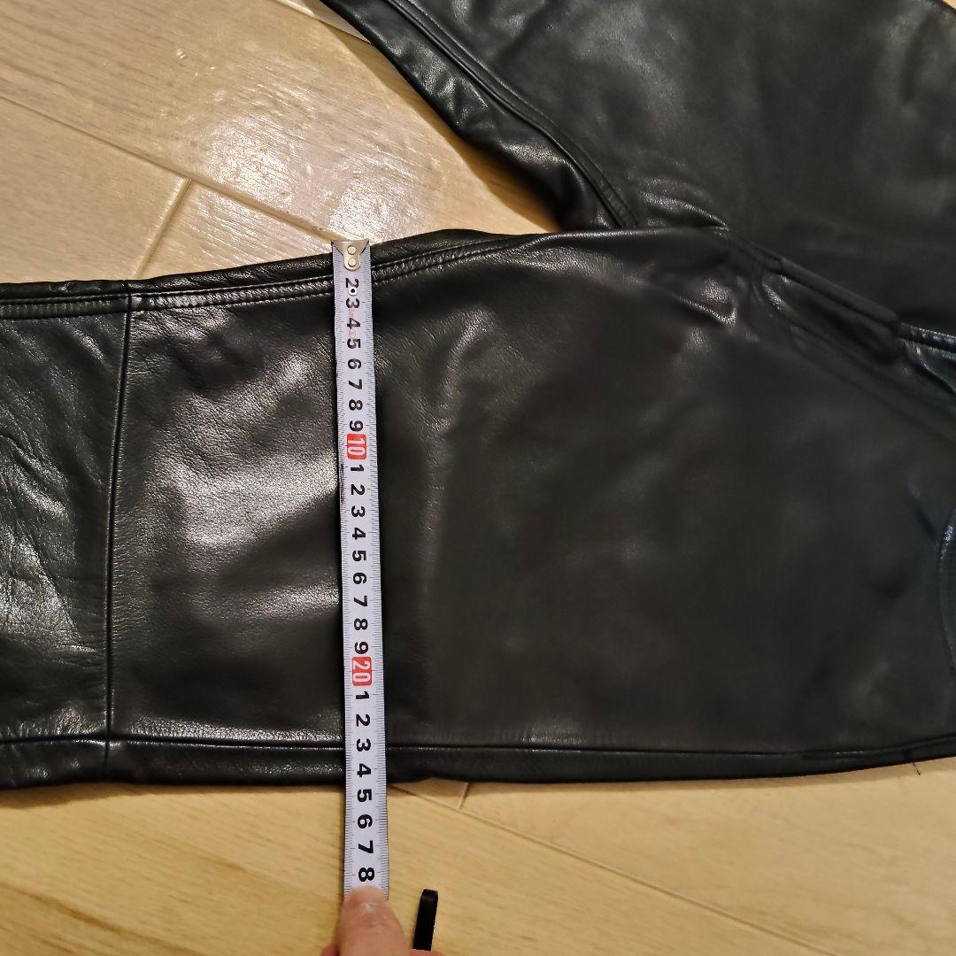 GAP レザー希少ストレートフィット パンツ W29 L32