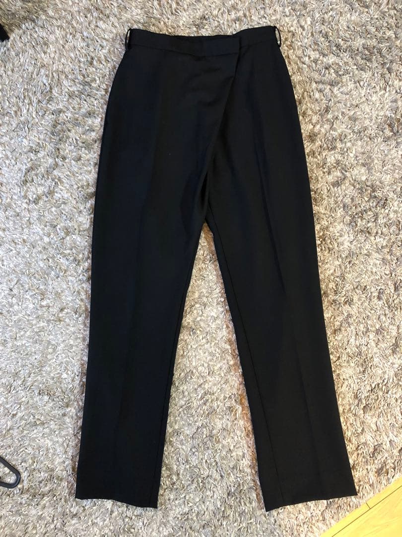 MADISONBLUE WRAP DRESS PTブラックスラックス