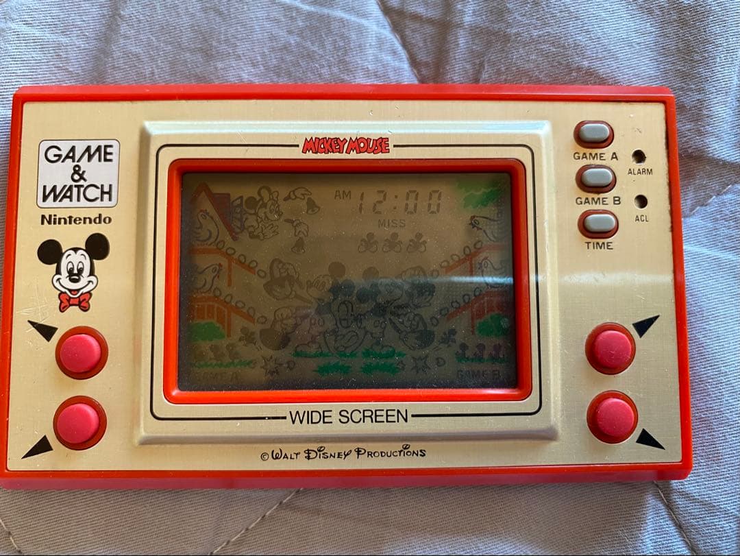 任天堂 ゲーム&ウォッチ Mickey Mouse 動作確認済み