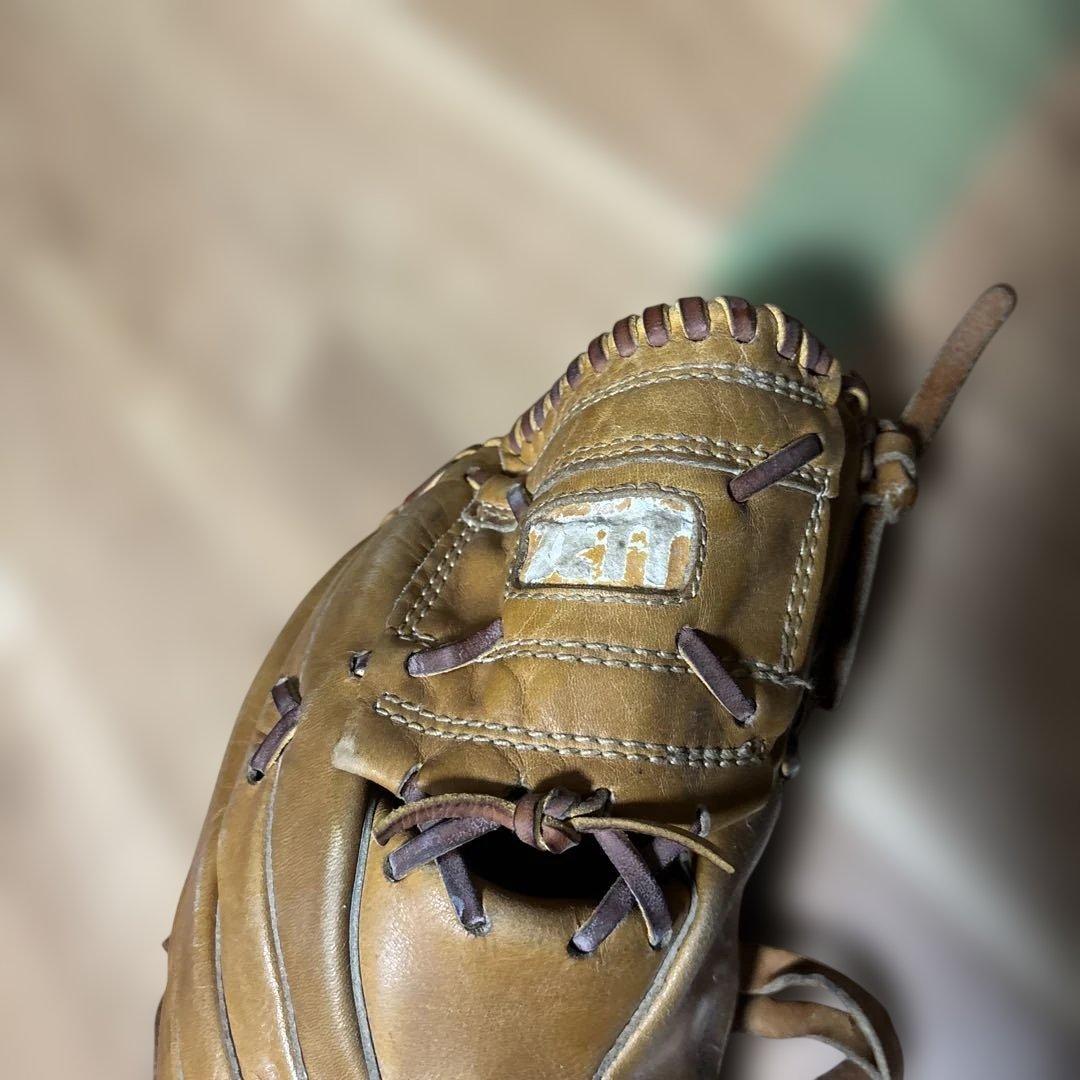 ZETT 硬式グローブ ブラウン