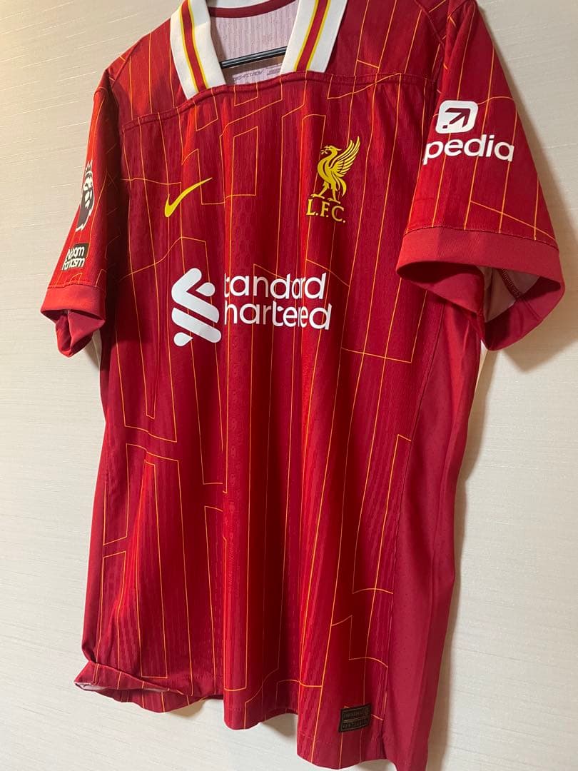 直筆サイン　リバプール　遠藤航　オーセンティックユニフォーム　24-25 ホーム