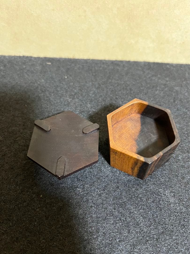 吉田華正　黒柿　鈴虫　香合