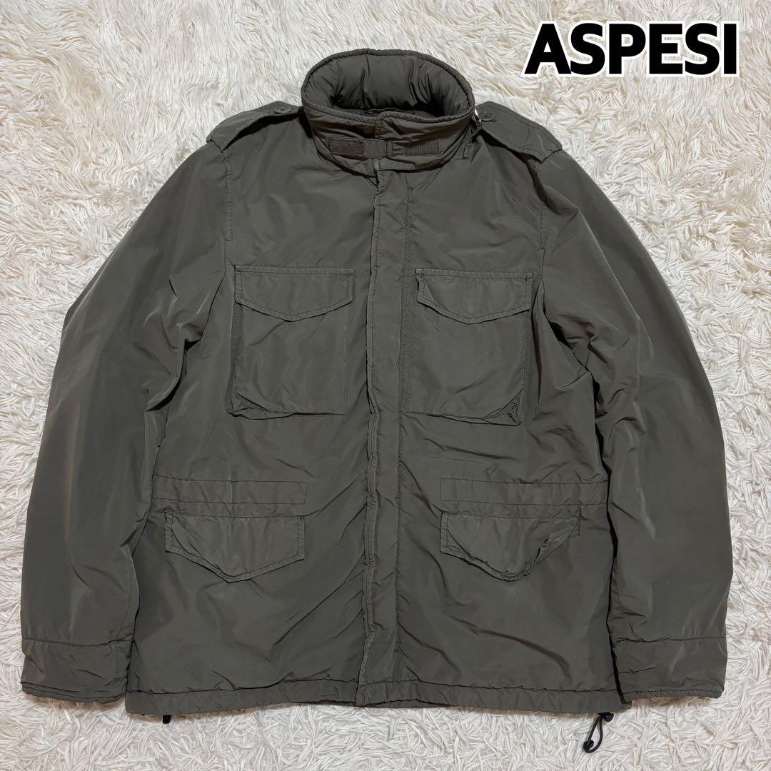 現行モデル 美品 アスペジ ミニフィールド ガーメントダイ 中綿入り