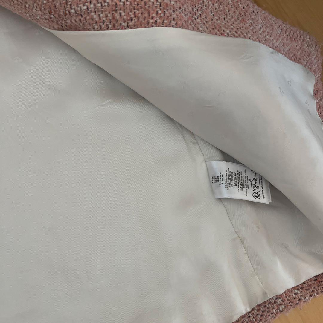 Bonpoint ウールコート 8A ピンク系