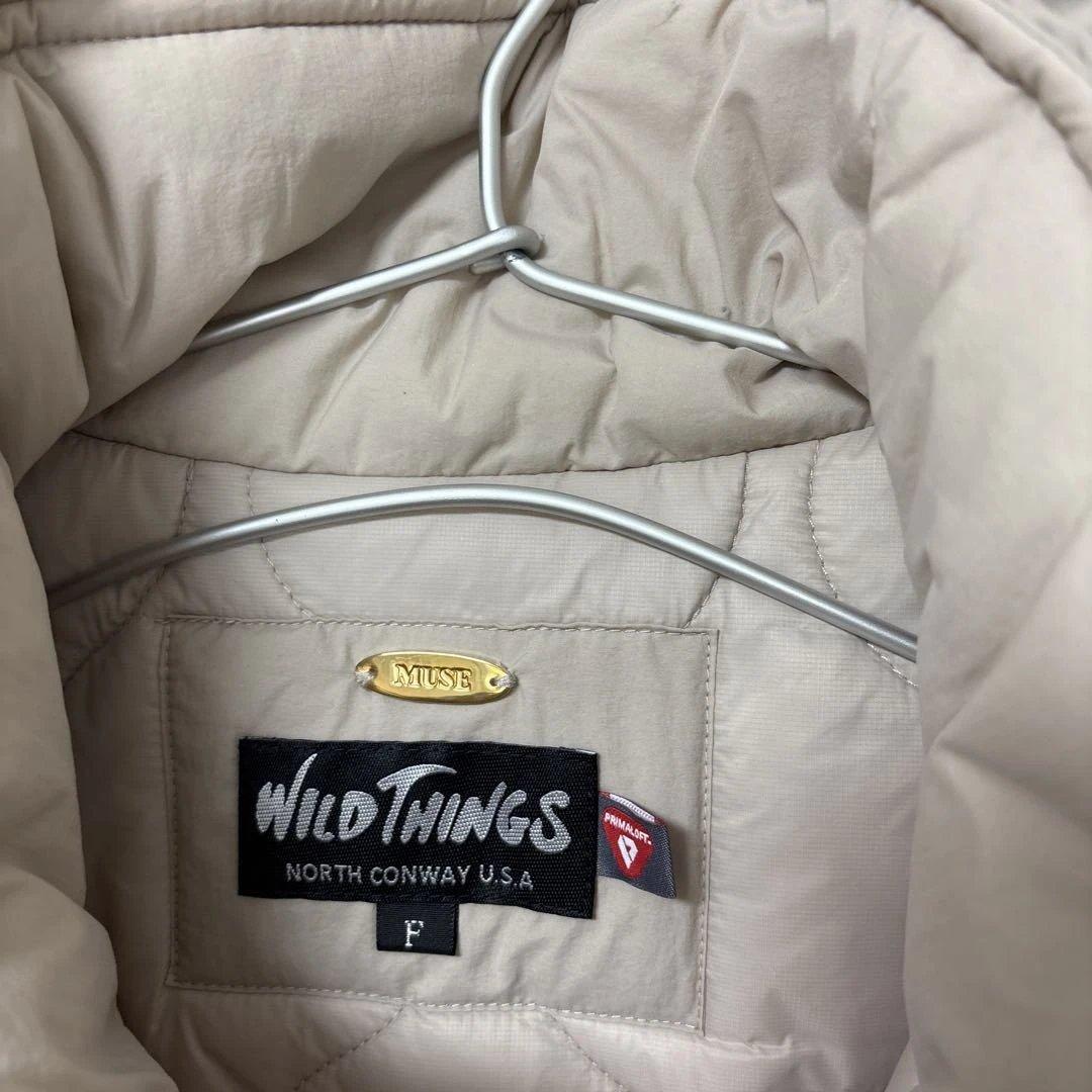 ドゥーズィエムクラス　muse ワイルドシングス　ロングダウンベスト　タグ付