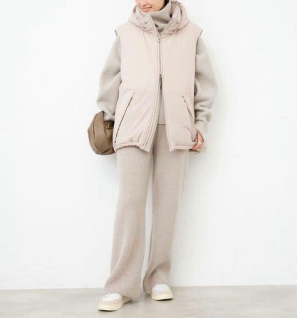 ドゥーズィエムクラス　muse ワイルドシングス　ロングダウンベスト　タグ付