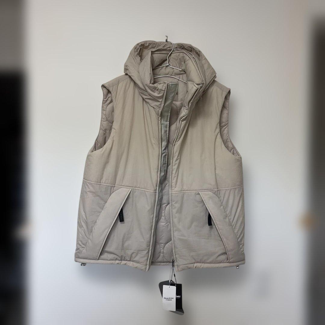 ドゥーズィエムクラス　muse ワイルドシングス　ロングダウンベスト　タグ付