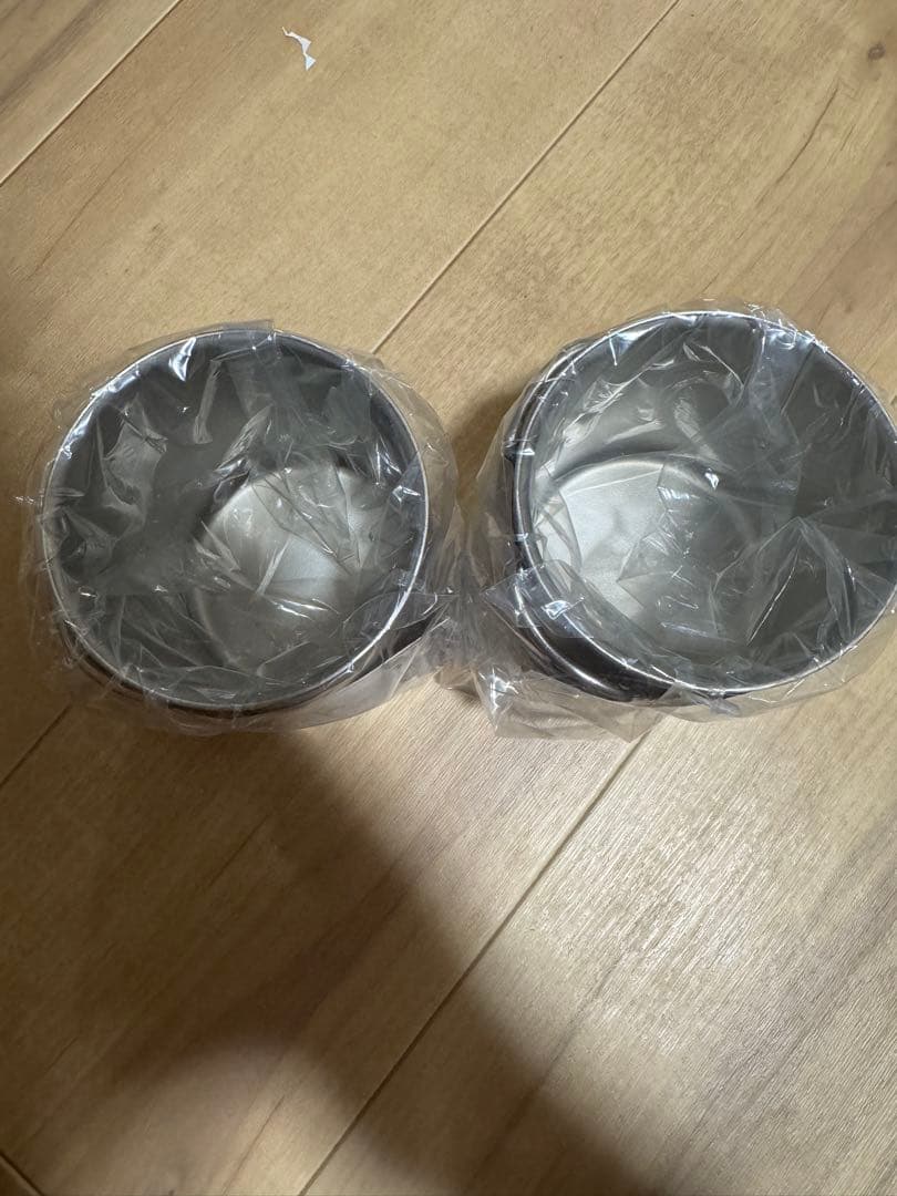 新品未使用  peak チタンダブルマグ 450ml ２個セット