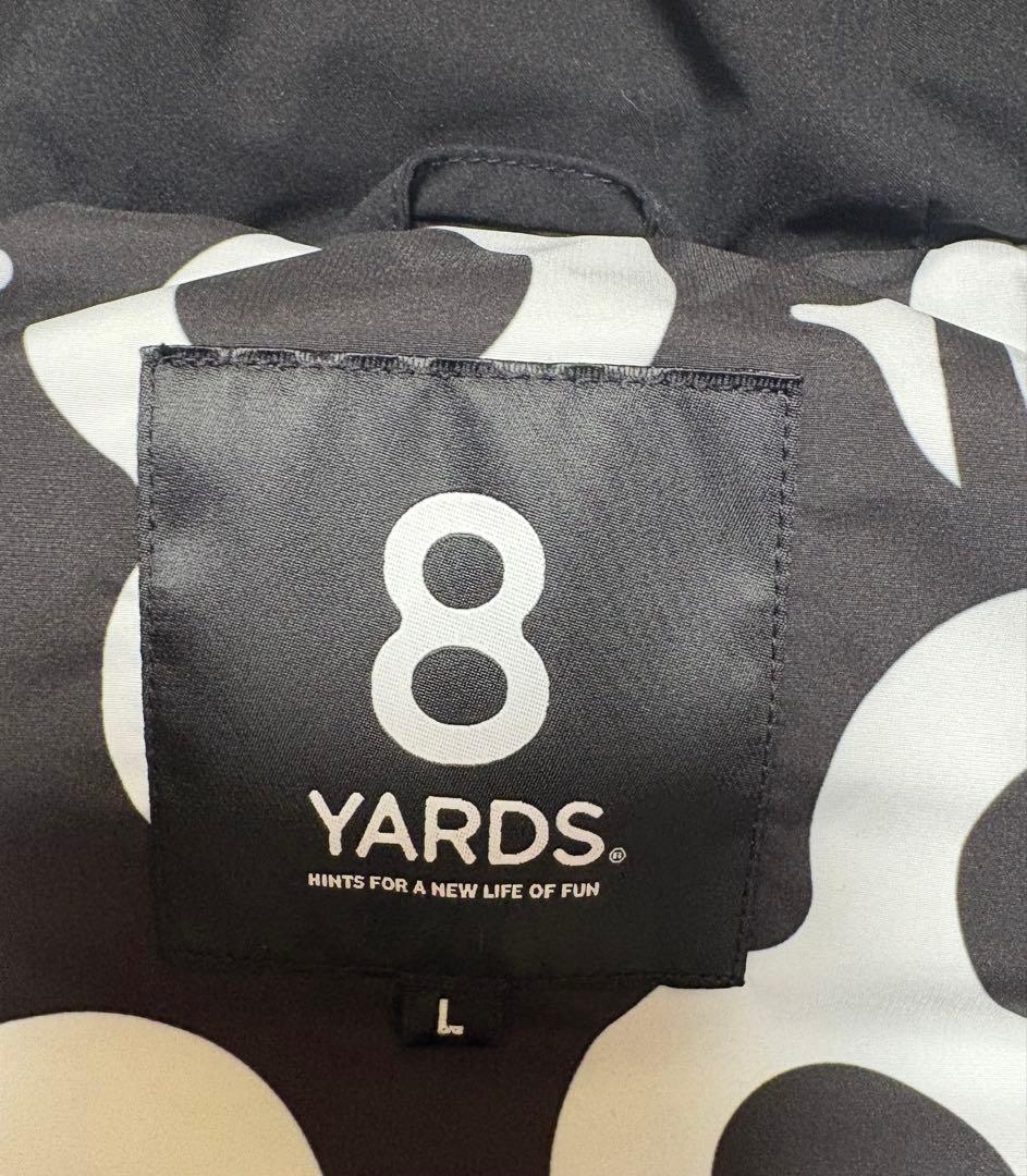 【完売品】8 YARDS 黒 ダウンベスト Lサイズ
