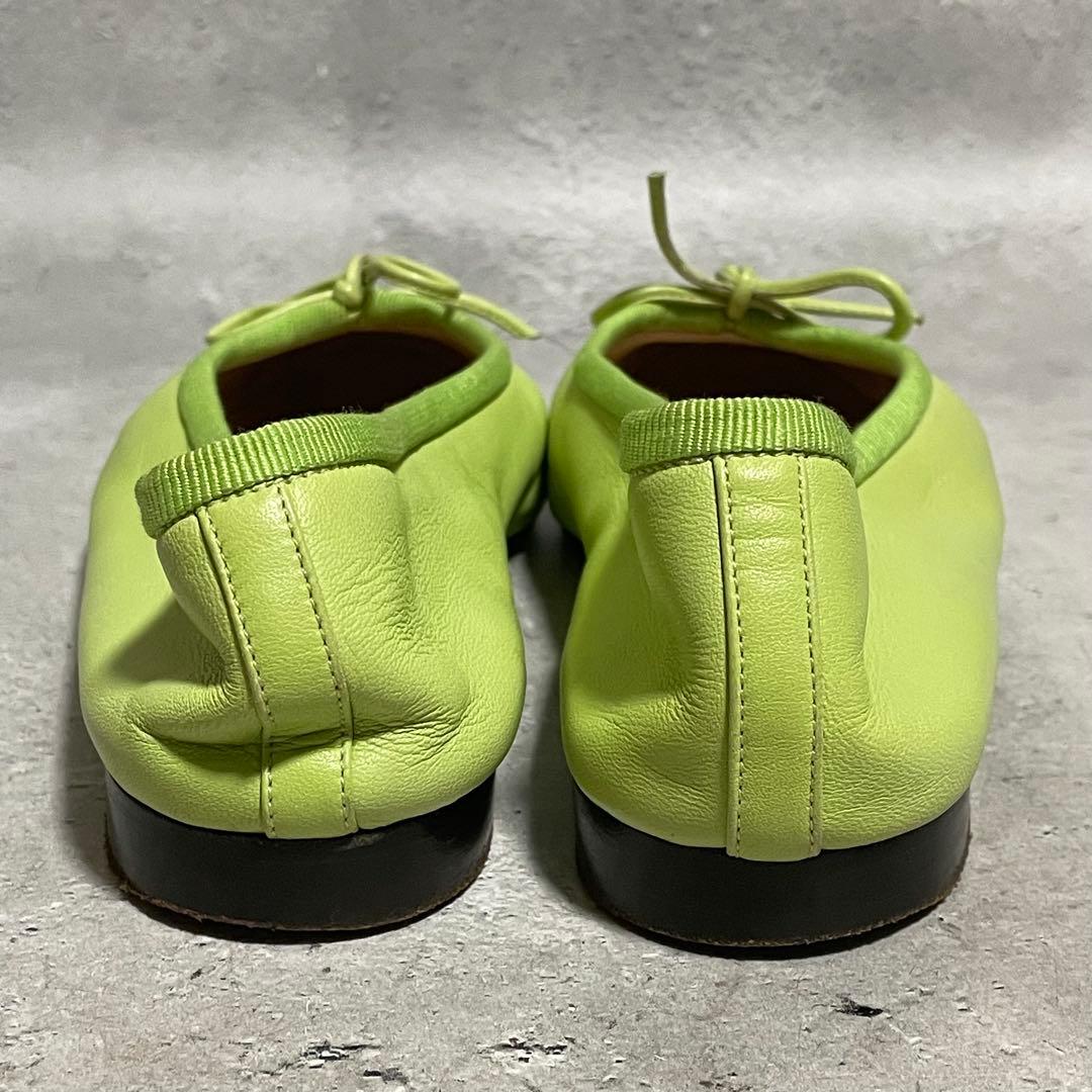 希少カラー　シャネル　CHANEL　バレエシューズ　ココマーク　バイカラー