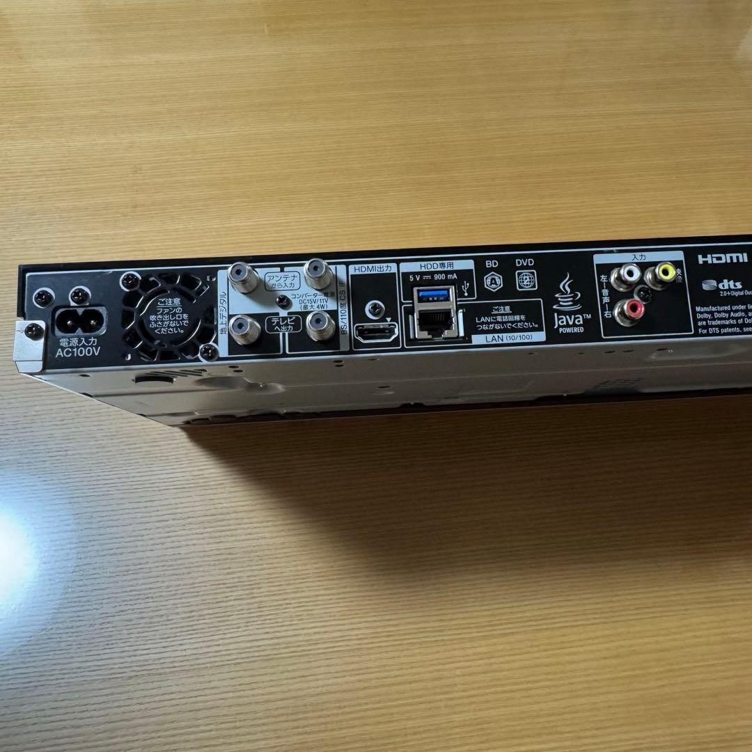 SONY BDZ-ZT1500 ブルーレイディスク/DVDレコーダー