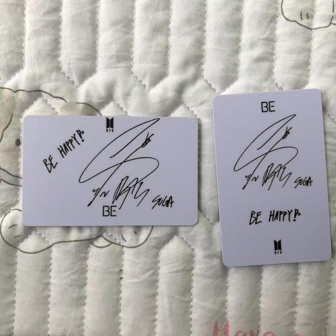 BTS BE 未公開 アルバム ユンギ ラキドロ トレカ 2枚