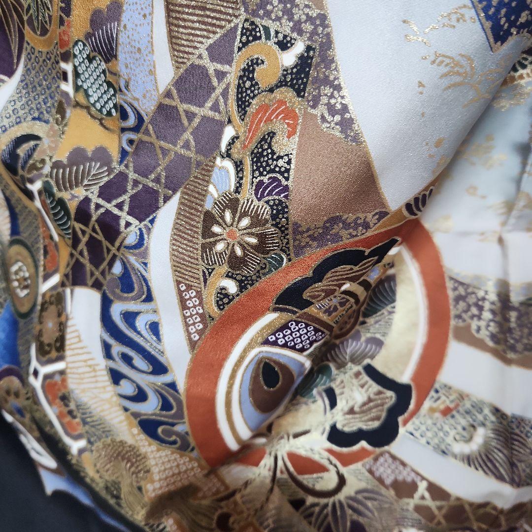 (t-93)#132 (保管品) 正絹 男児 お宮参り きもの