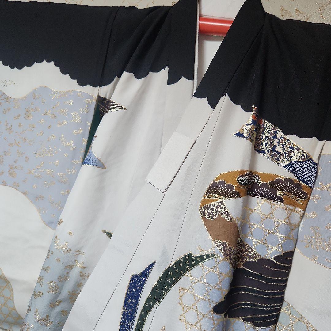 (t-93)#132 (保管品) 正絹 男児 お宮参り きもの