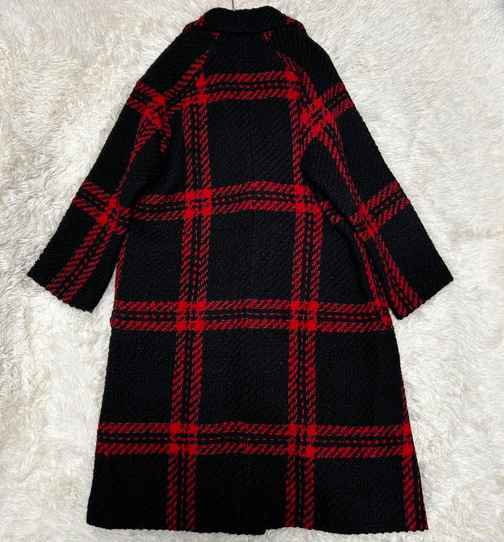 特価【新品タグ付き】INED イネド ガウンコート ベルト付き オーバーサイズ