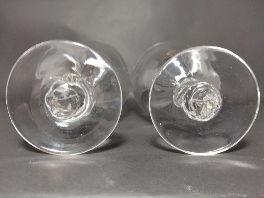 荒川尚也　晴耕社　グラス　二つ　ガラス　工芸作品