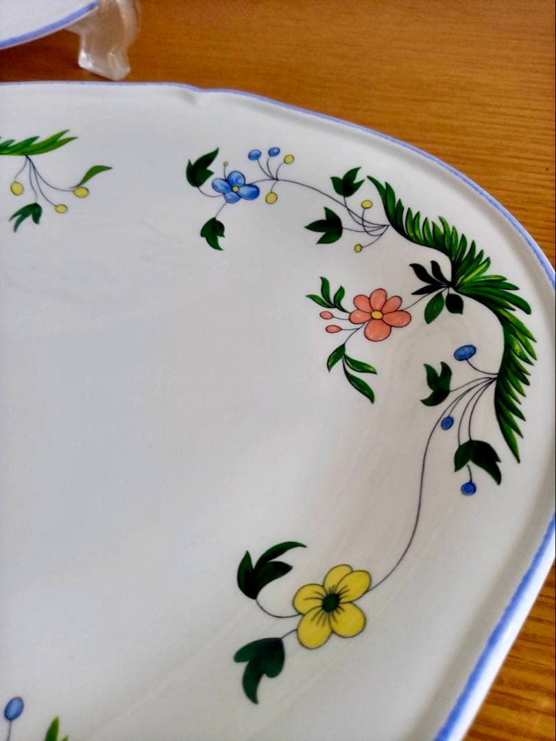 Gien ジアン オワゾパラディ　オーバルプレート　2枚セット　大皿　楕円形