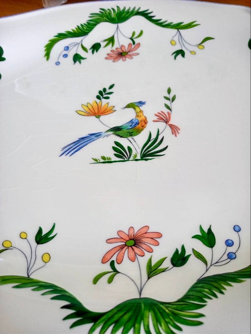 Gien ジアン オワゾパラディ　オーバルプレート　2枚セット　大皿　楕円形