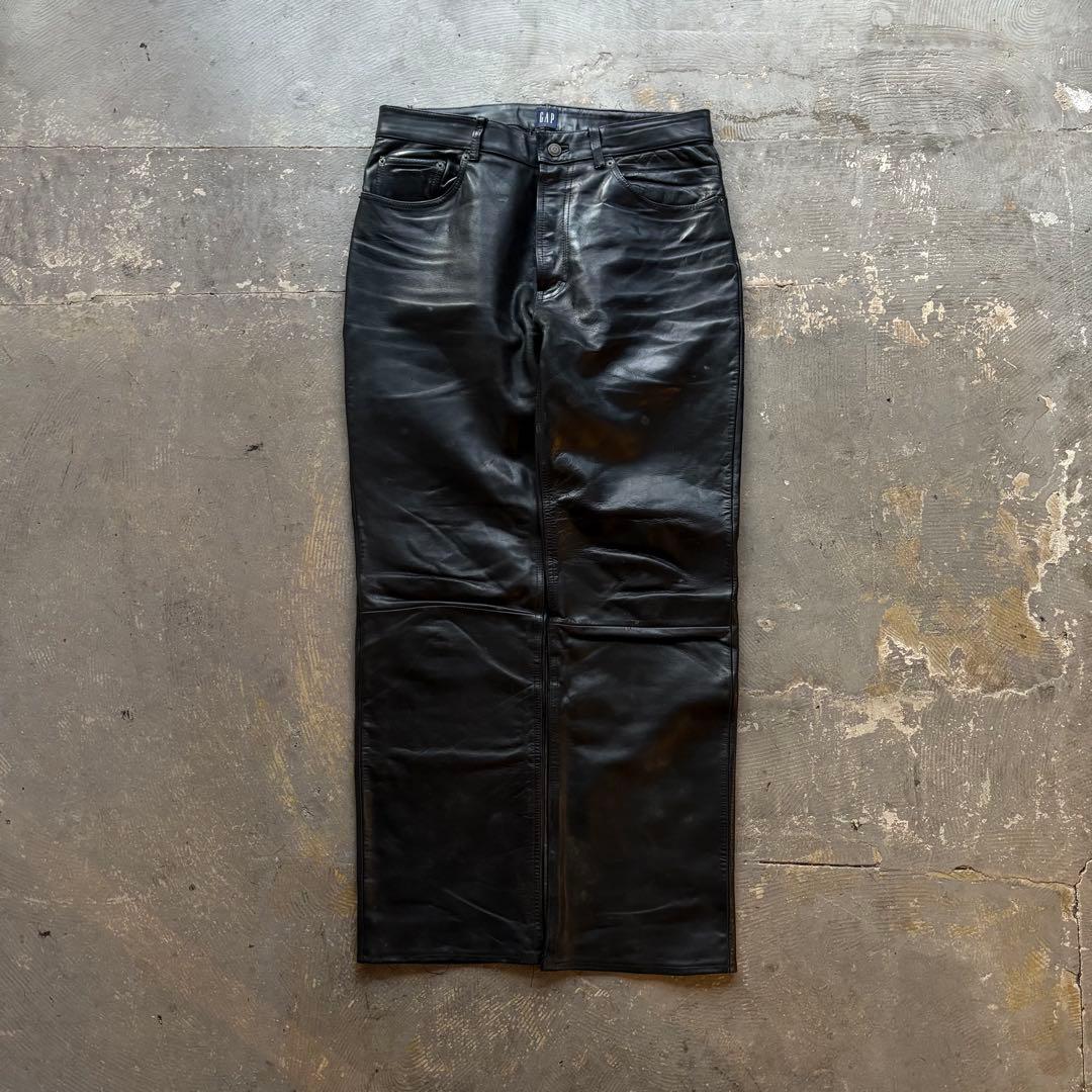 OLD GAP レザー パンツ