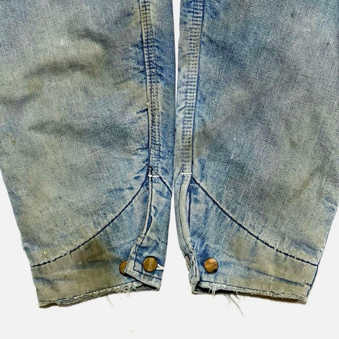 激レア 60-70s 鬼フェード Carhartt デニム製ミシガンチョアコート