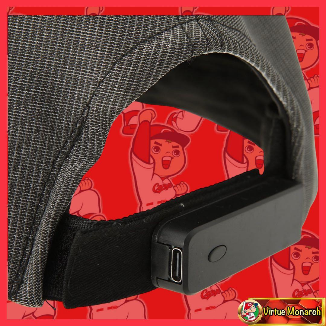 光るキャップ　広島東洋カープ