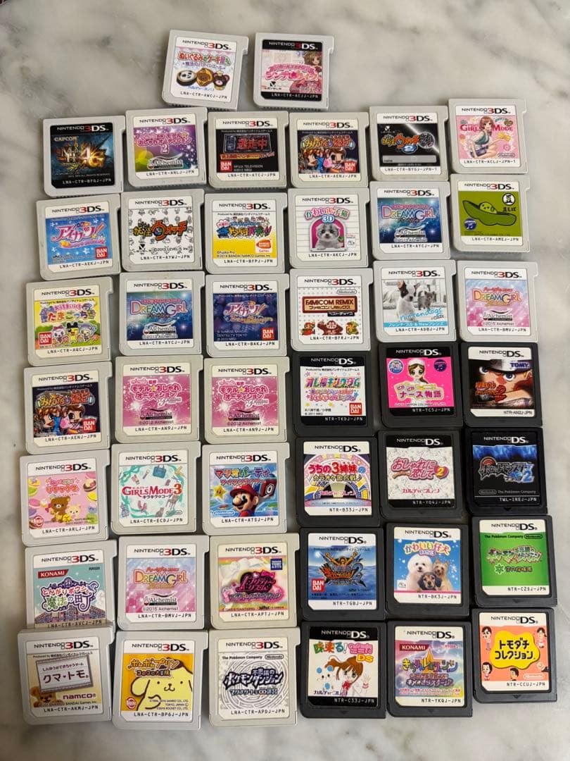 ニンテンドーDS 3DS ソフトまとめ (DSソフト12本、3DSソフト32本)