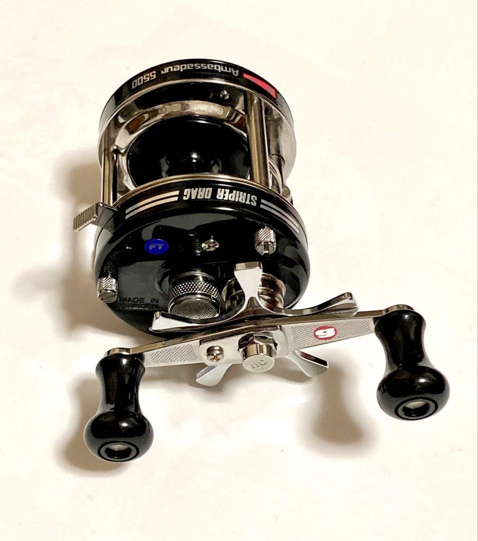 アブガルシア アンバサダー 5500 ストライパー ブラック 未使用品