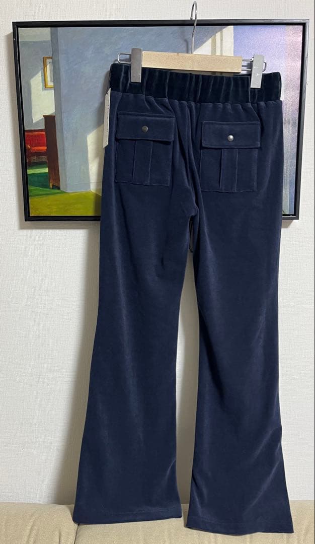 ATTISESSION パイル×コーデュロイパンツ