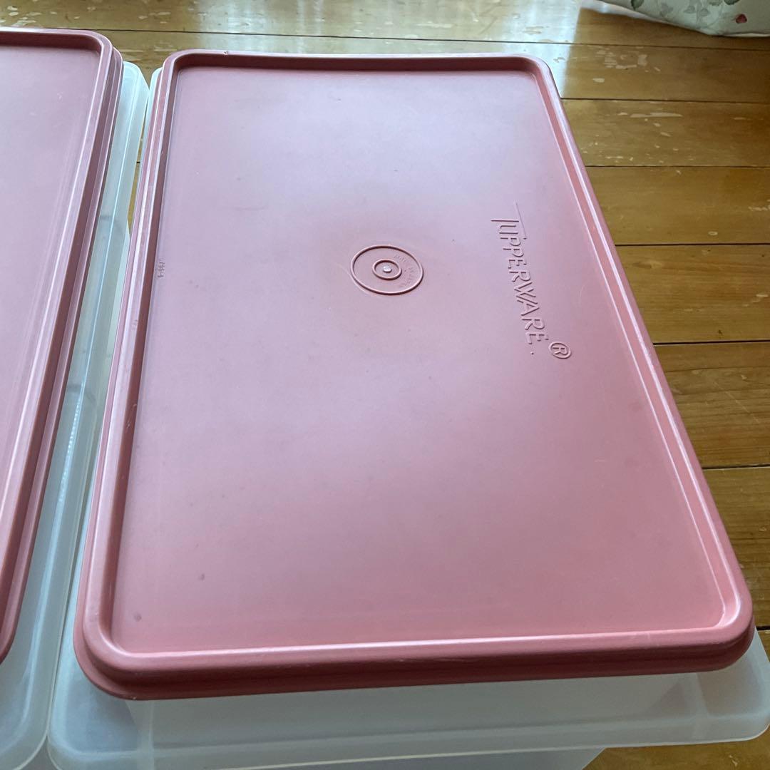 美品Tupperware タッパーウェア 大容量食品保存容器 5kg 3個セット
