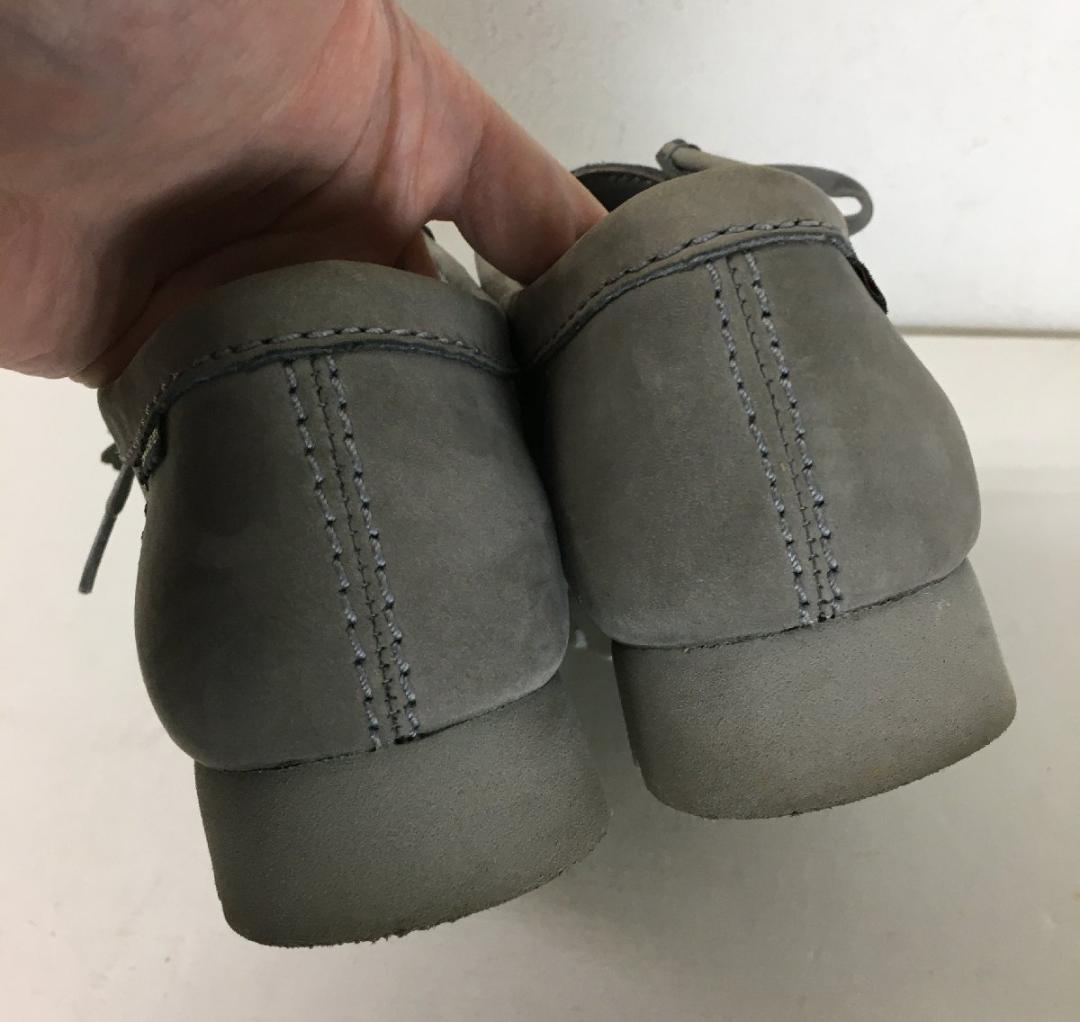 クラークス 2025 極美品箱タグ付 ゴアテックス レザー ワラビー シューズ