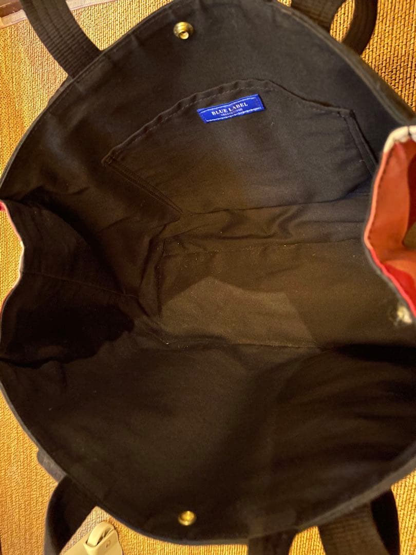 ブルーレーベルクレストブリッジ　トートバッグ　A4 2way