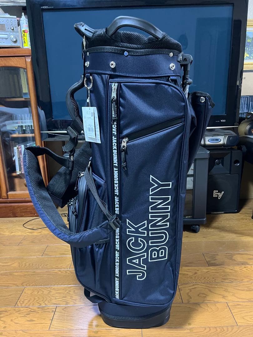 JACK BUNNY ゴルフバッグ ネイビー FRサイズ