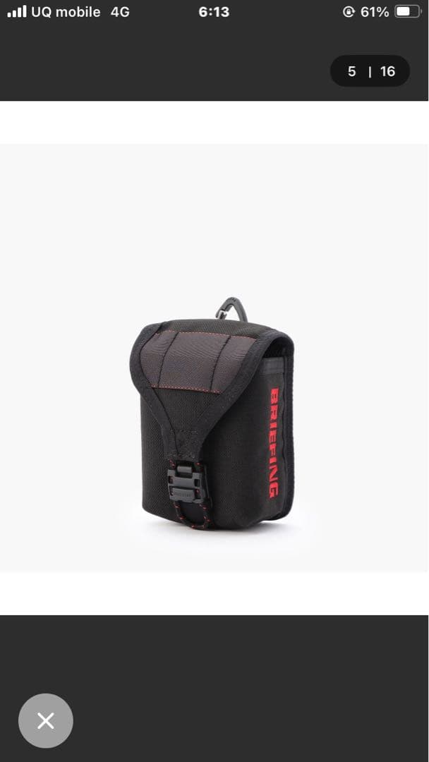 極美品 ブリーフィング ゴルフ スコープ BOX ポーチ