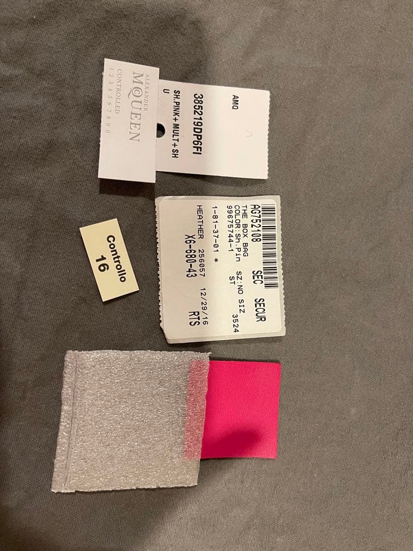 【ココ】　アレキサンダーマックイーン　ボックス　バッグ