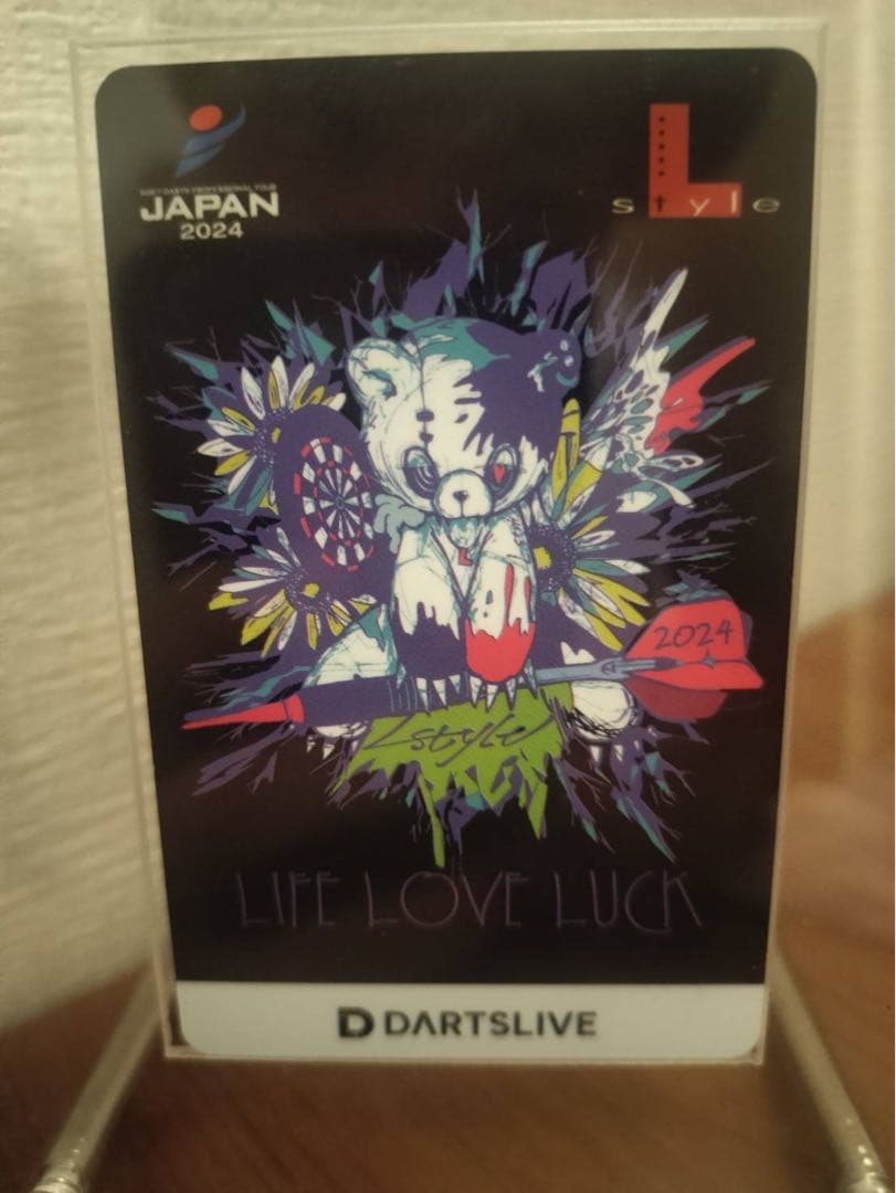 DARTSLIVE LIFE LOVE LUCK カード ダートベア