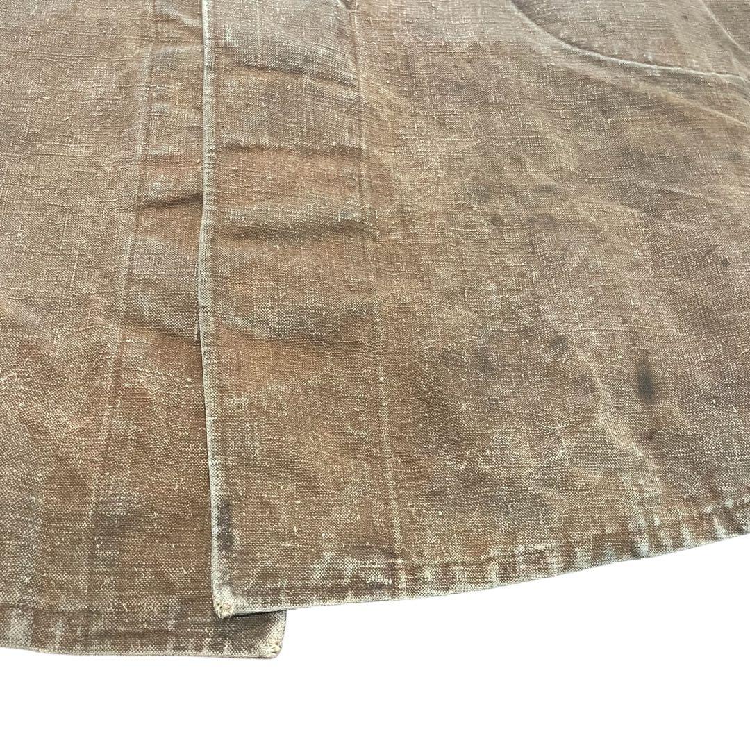 30〜40s ベルジャルディニエールリネンコートBELLEJARDINIERE