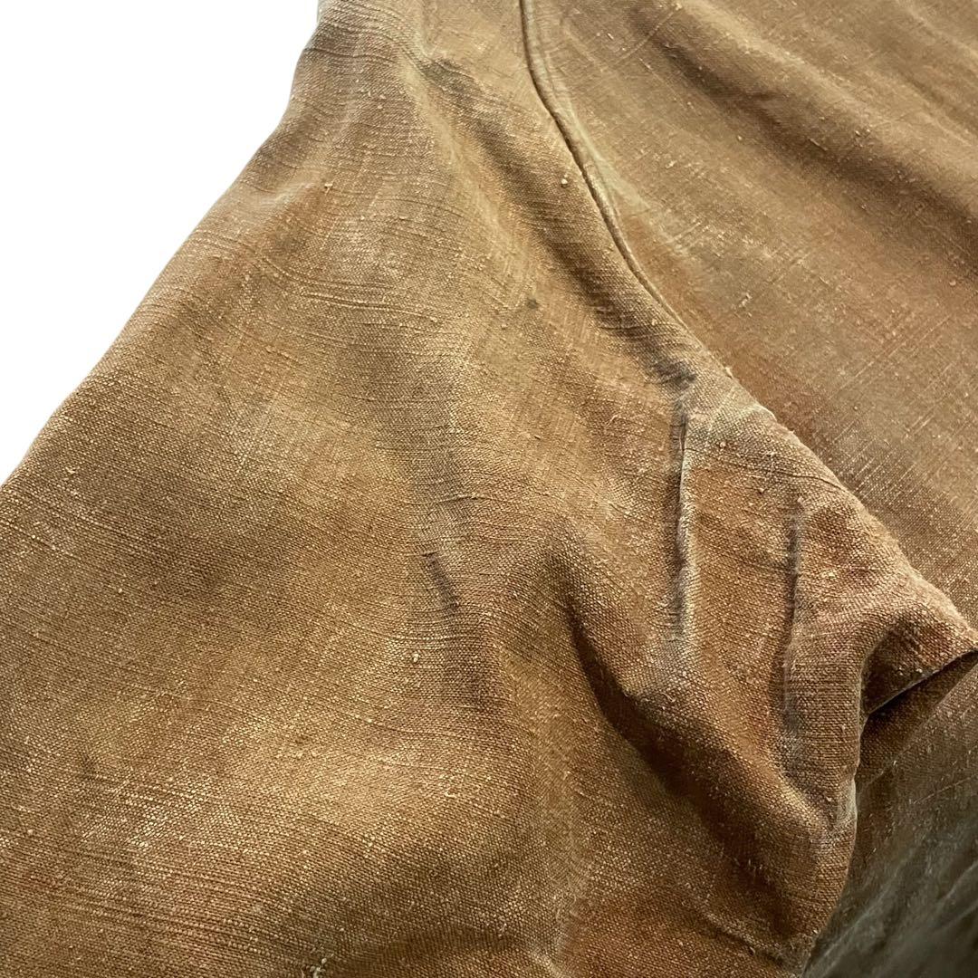 30〜40s ベルジャルディニエールリネンコートBELLEJARDINIERE