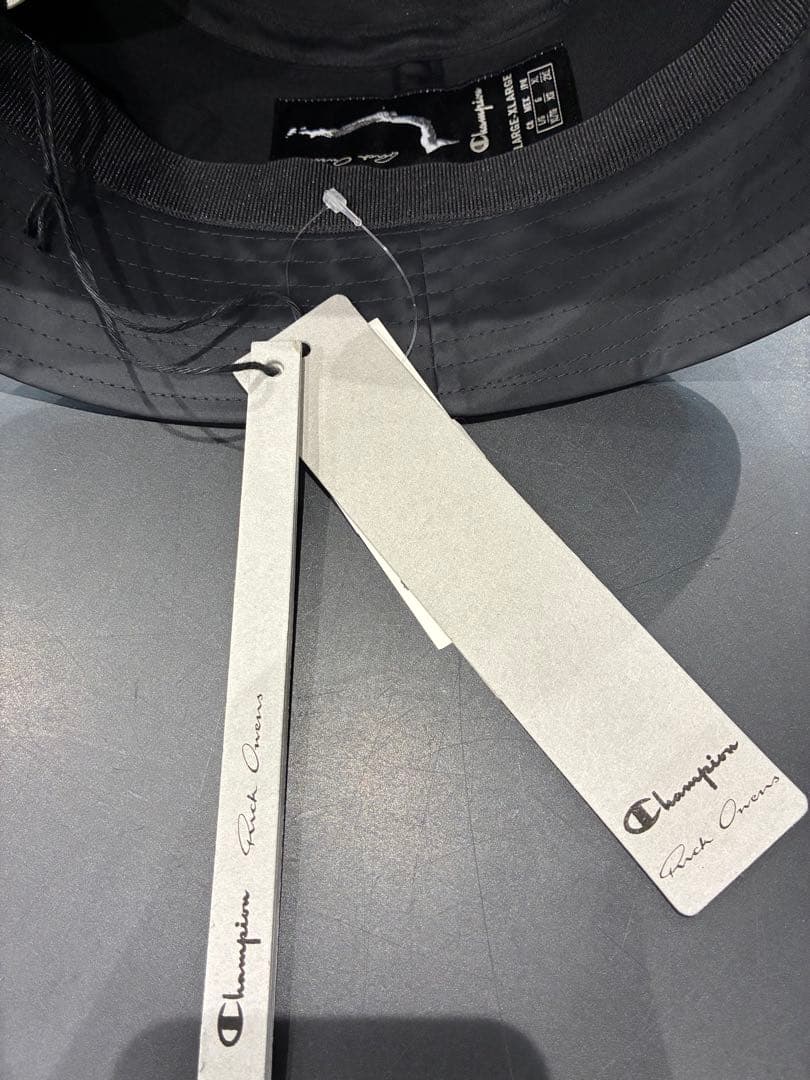 【新品未使用品】RickOwens x Champion バケットハットL/XL