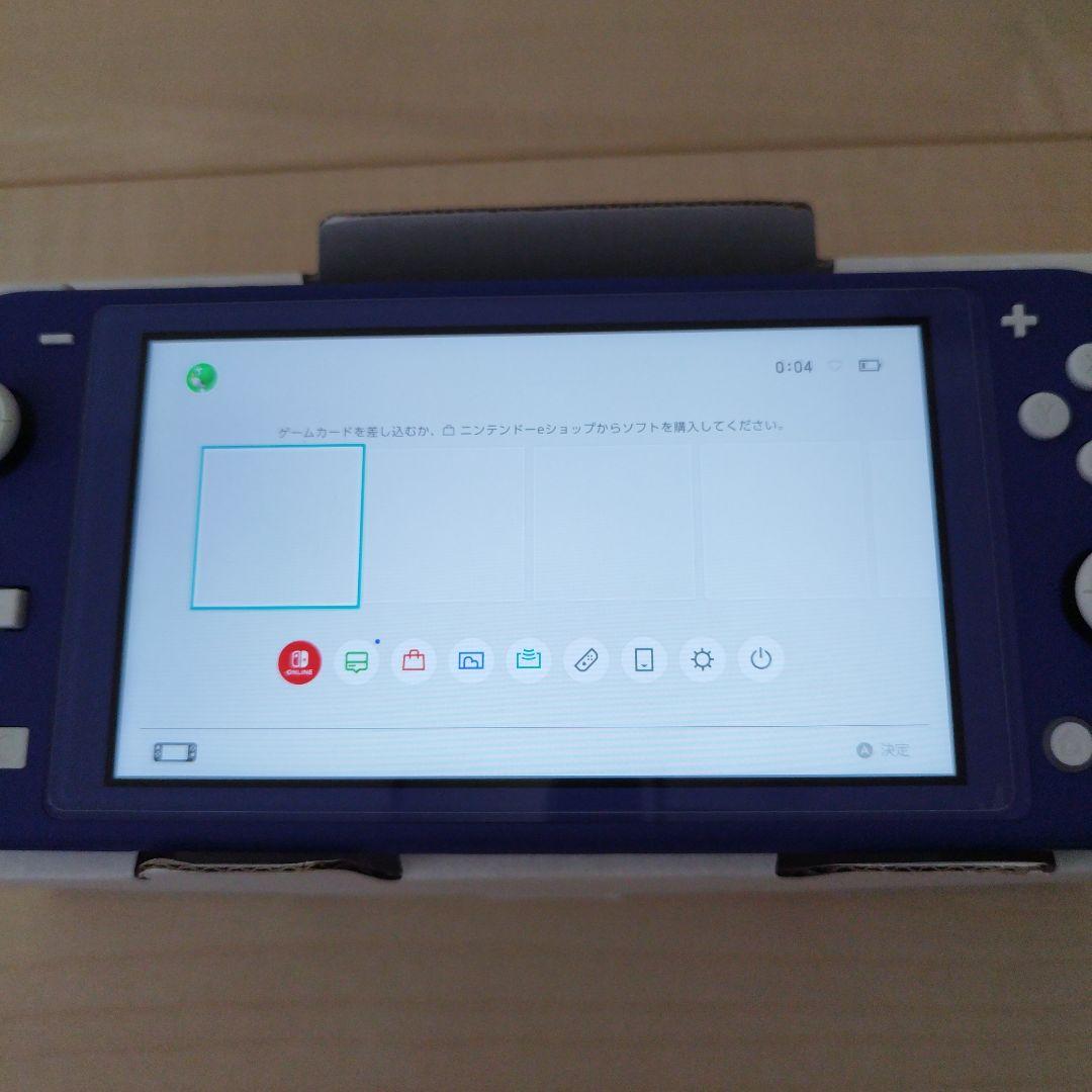 Switch Nintendo Lite ブルー　中古　スイッチライト