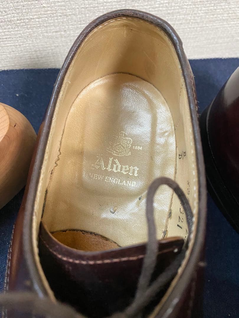 ALDEN オールデン 54321 Vチップ 7.5 コードバン