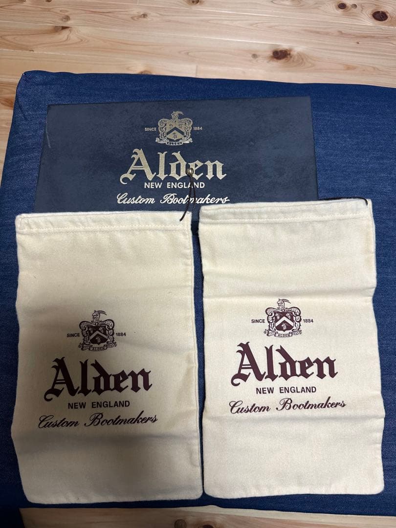 Alden 1339 ブラウン チャッカブーツ 7D