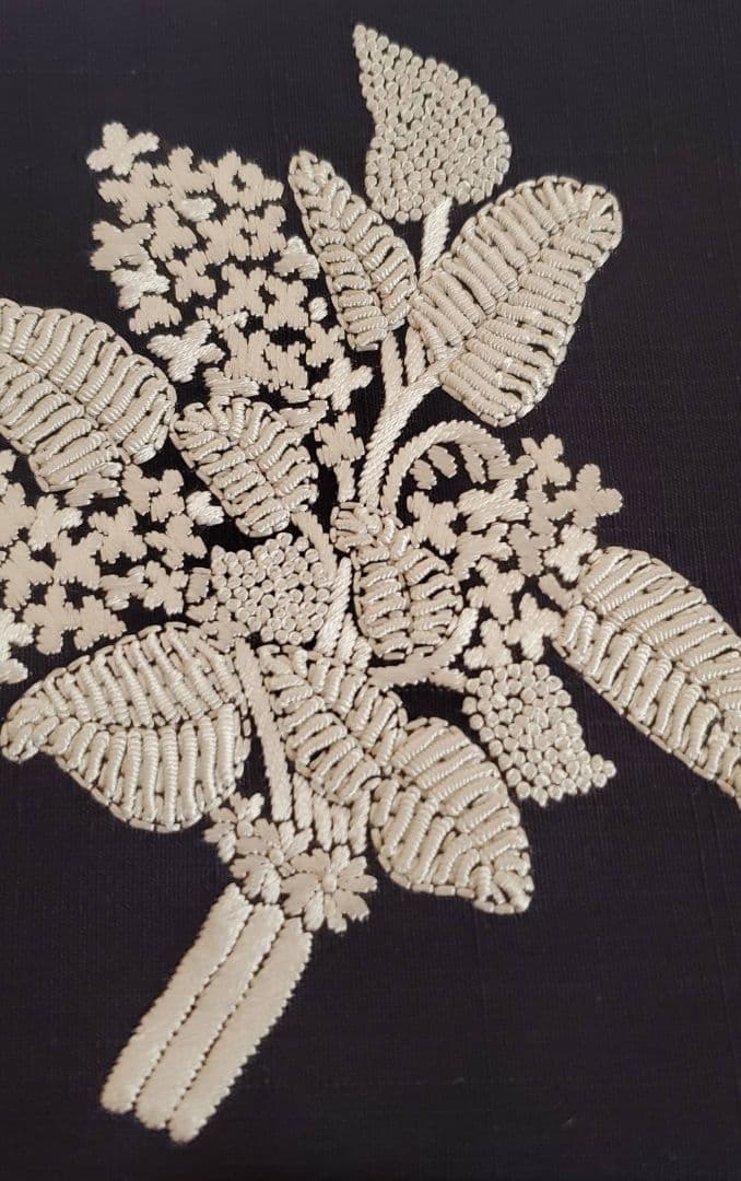 九寸名古屋帯　貴久樹