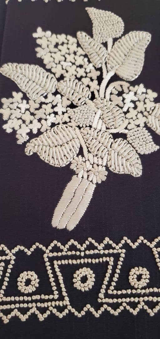 九寸名古屋帯　貴久樹