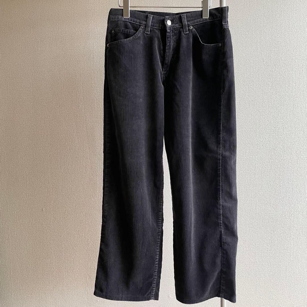 90s リーバイス 565 コーデュロイ ブラック