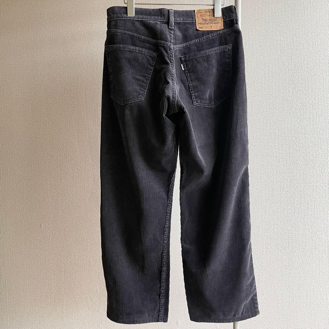 90s リーバイス 565 コーデュロイ ブラック