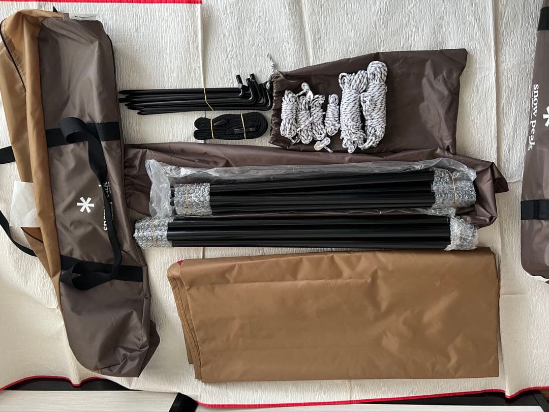 【ほぼ未使用】 peak エントリーパックTT 専用マットシート