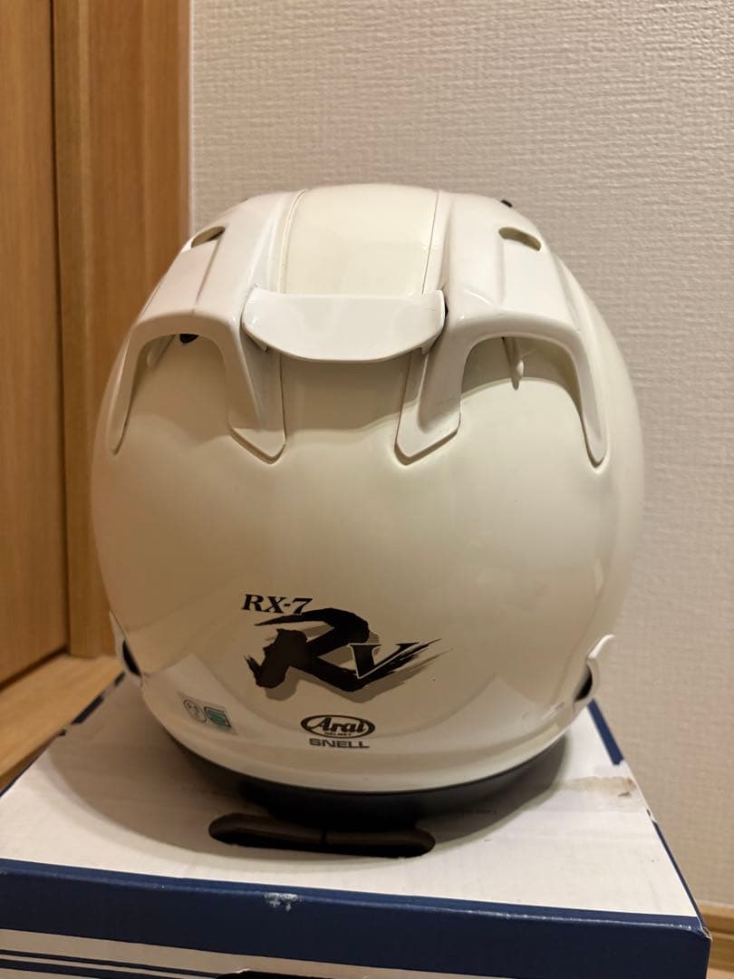 ARAIヘルメット RX7 RR5 ホワイト57,58cm Mサイズ　RX7X
